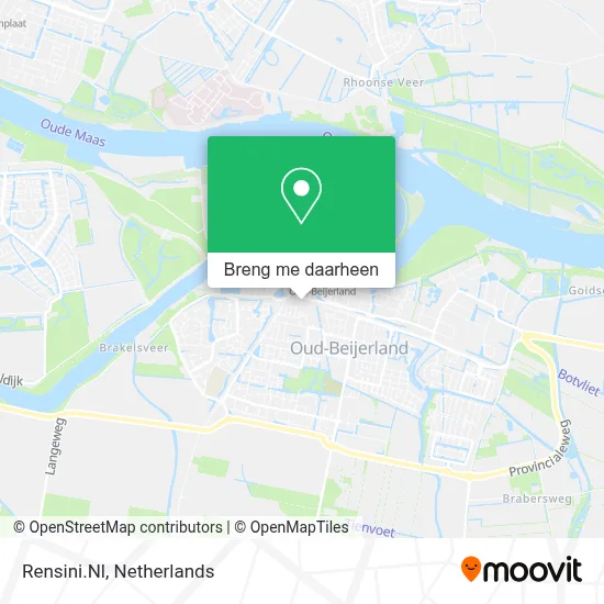 Rensini.Nl kaart
