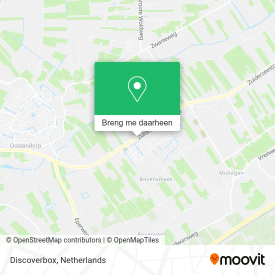 Discoverbox kaart