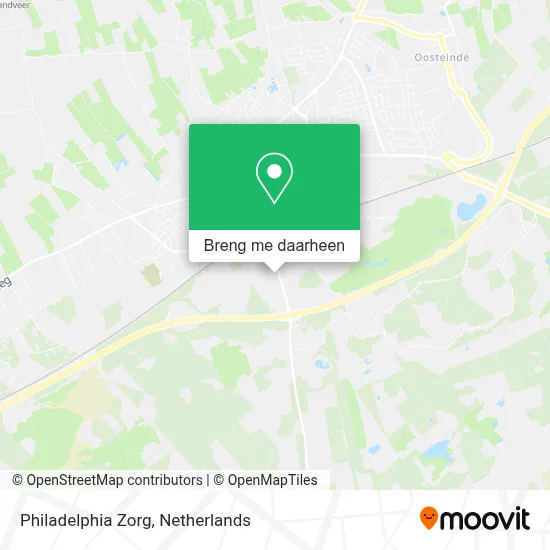 Philadelphia Zorg kaart