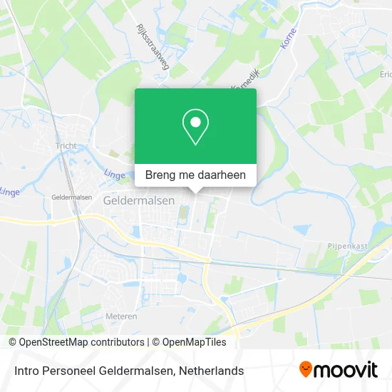 Intro Personeel Geldermalsen kaart