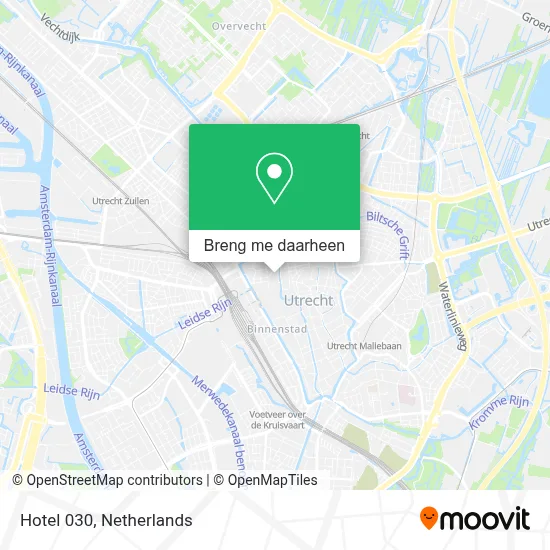 Hotel 030 kaart