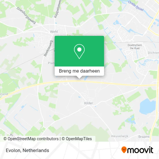 Evolon kaart
