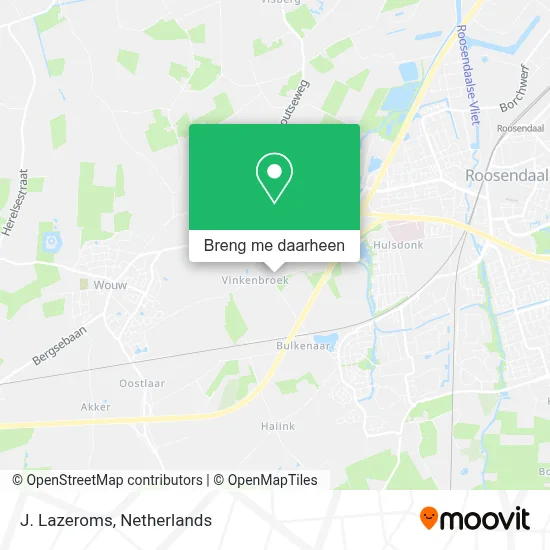 J. Lazeroms kaart