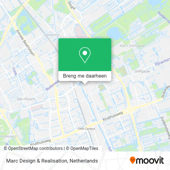 Marc Design & Realisation kaart