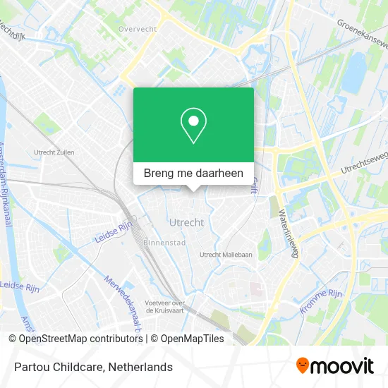 Partou Childcare kaart