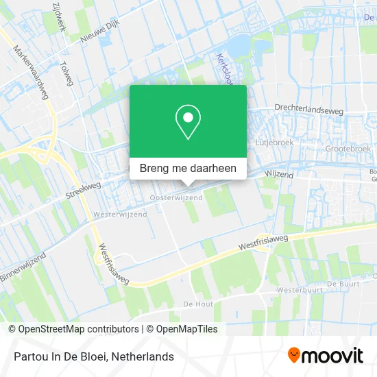 Partou In De Bloei kaart