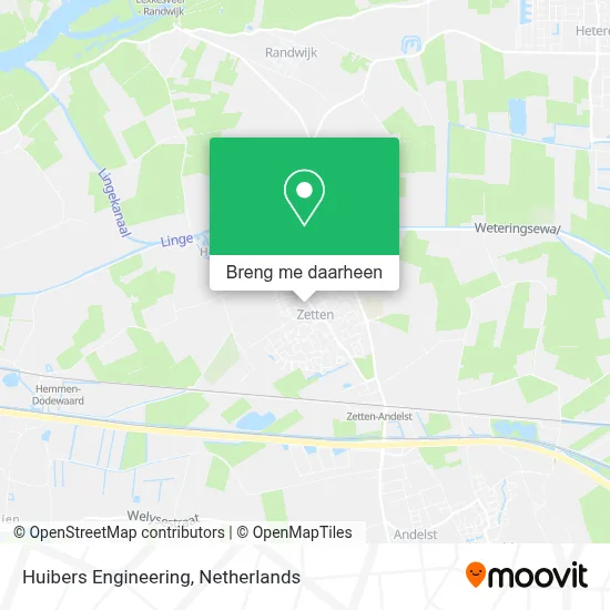 Huibers Engineering kaart
