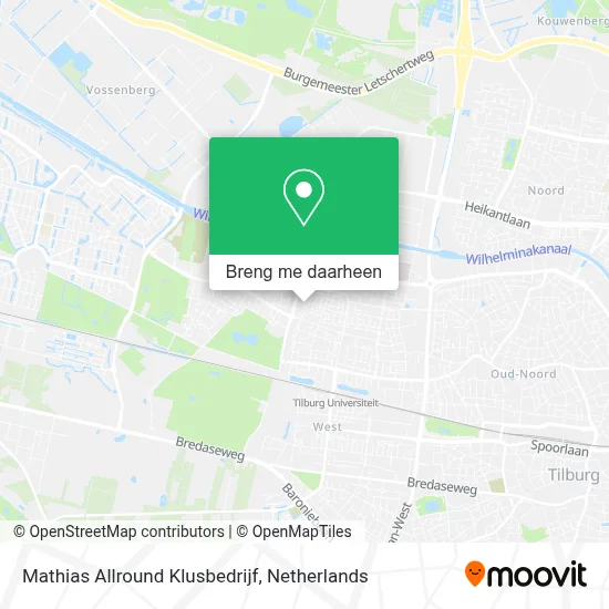 Mathias Allround Klusbedrijf kaart