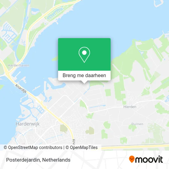 Posterdejardin kaart