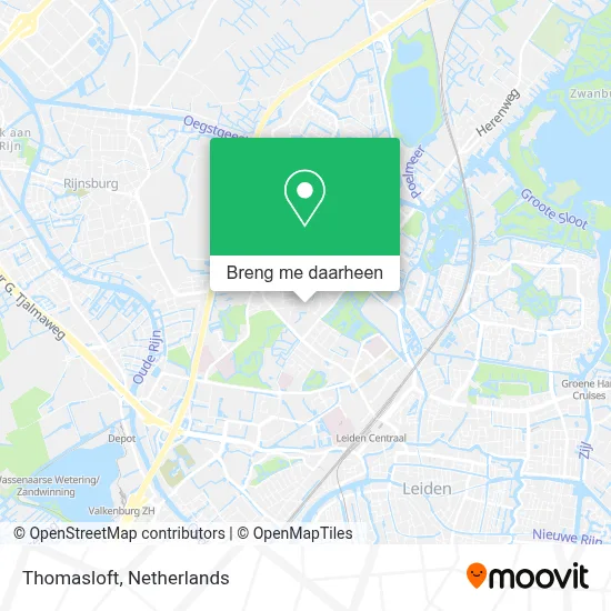 Thomasloft kaart