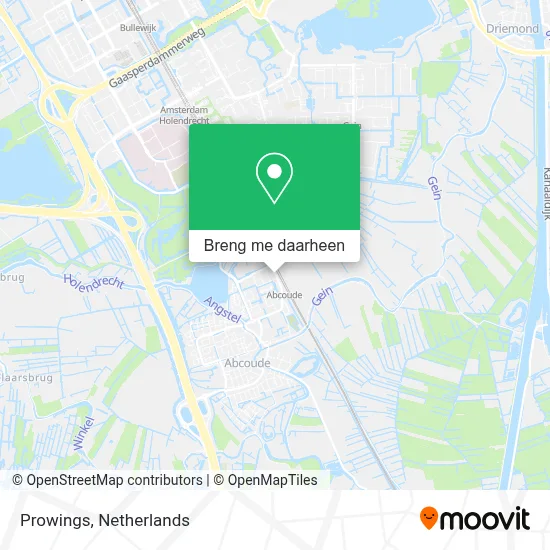 Prowings kaart
