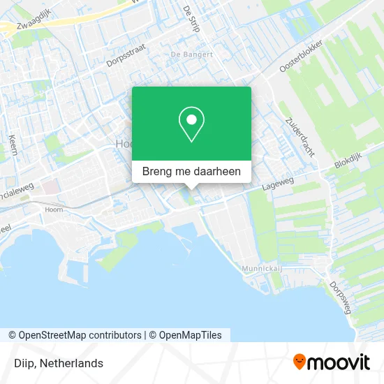 Diip kaart