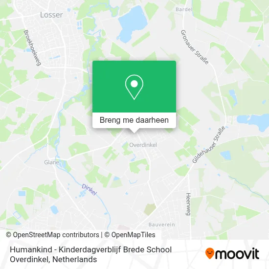 Humankind - Kinderdagverblijf Brede School Overdinkel kaart