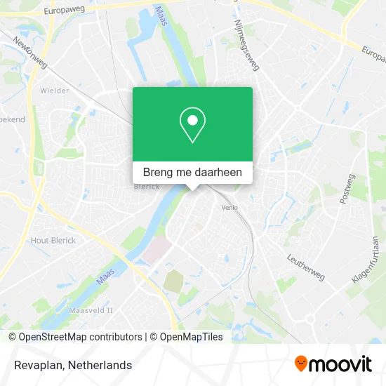 Revaplan kaart