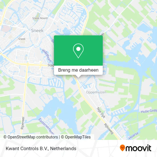 Kwant Controls B.V. kaart