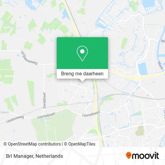 Brl Manager kaart