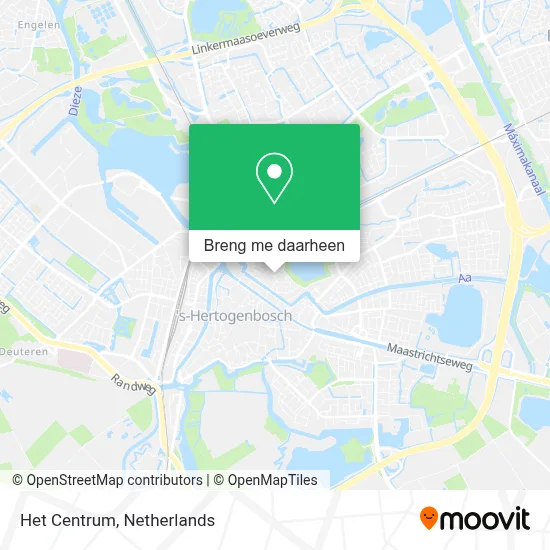 Het Centrum kaart