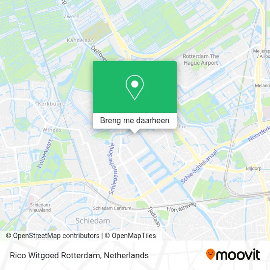 Rico Witgoed Rotterdam kaart