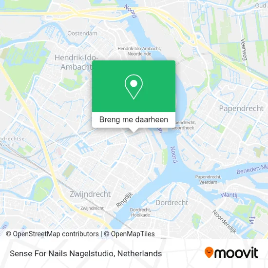 Sense For Nails Nagelstudio kaart