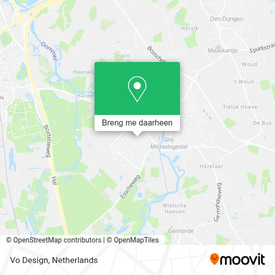 Vo Design kaart