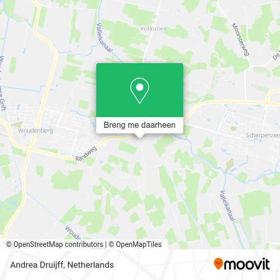 Andrea Druijff kaart