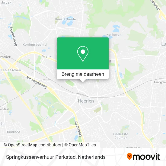 Springkussenverhuur Parkstad kaart