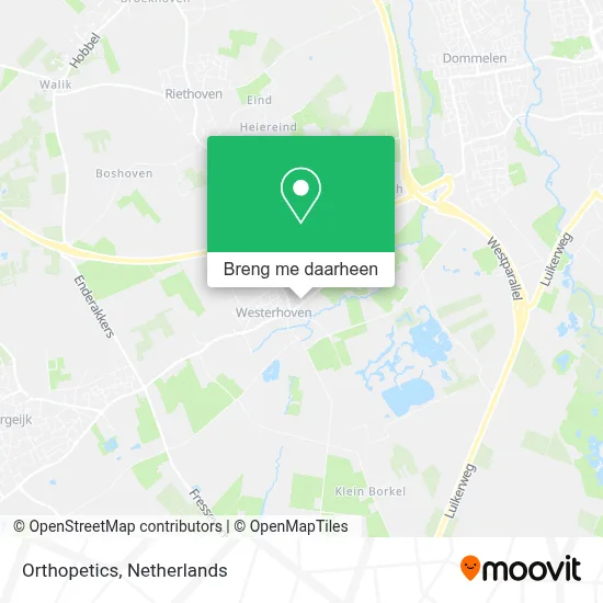 Orthopetics kaart