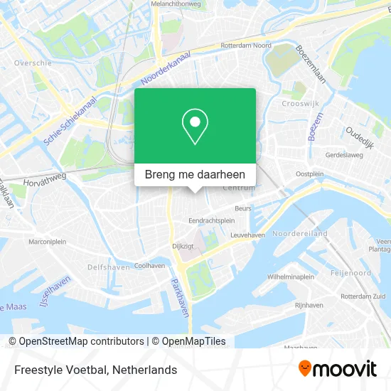 Freestyle Voetbal kaart