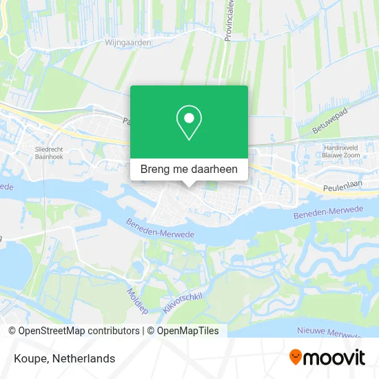 Koupe kaart
