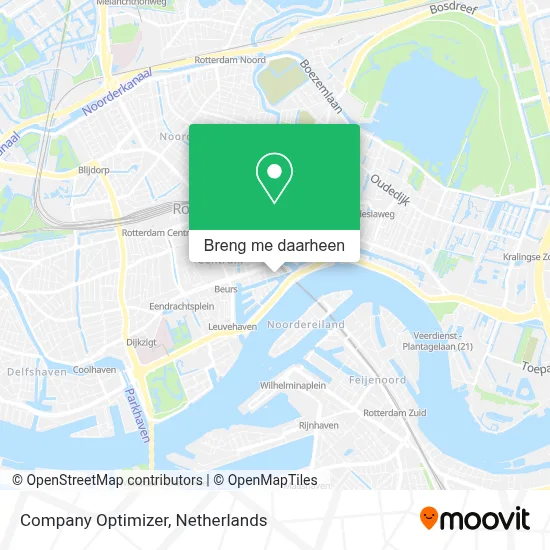 Company Optimizer kaart
