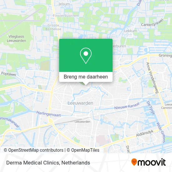 Derma Medical Clinics kaart