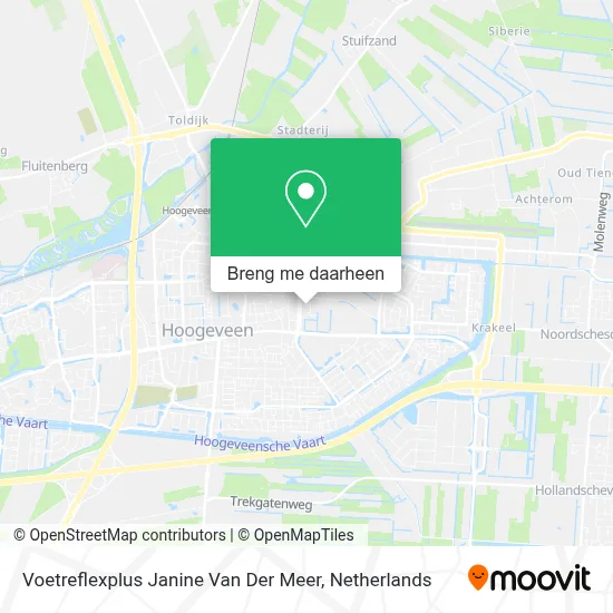 Voetreflexplus Janine Van Der Meer kaart