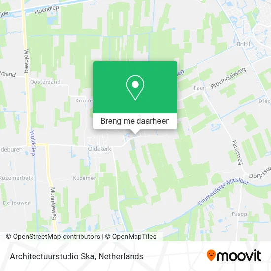 Architectuurstudio Ska kaart