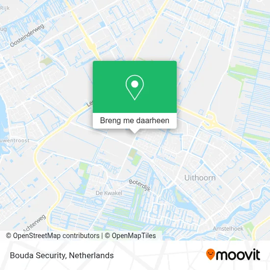 Bouda Security kaart