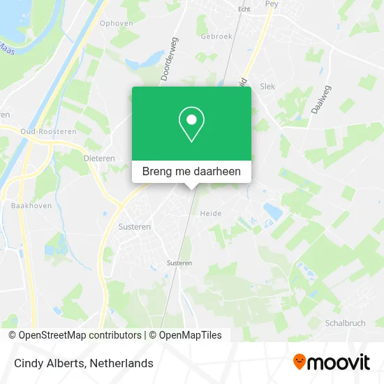 Cindy Alberts kaart