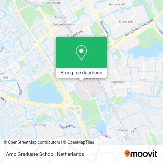 Amc Graduate School kaart