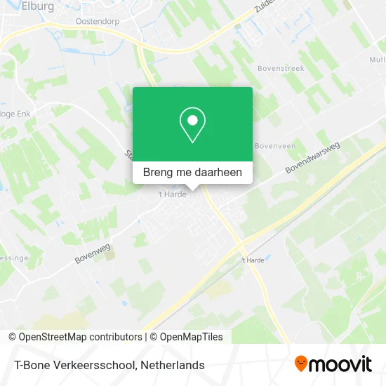 T-Bone Verkeersschool kaart