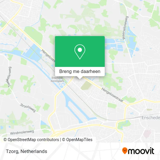 Tzorg kaart