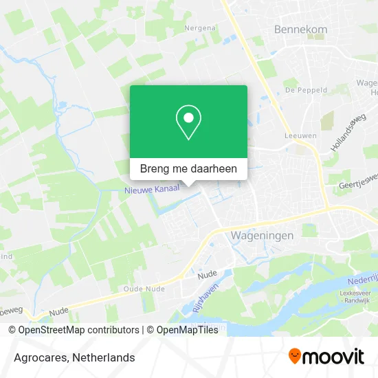 Agrocares kaart