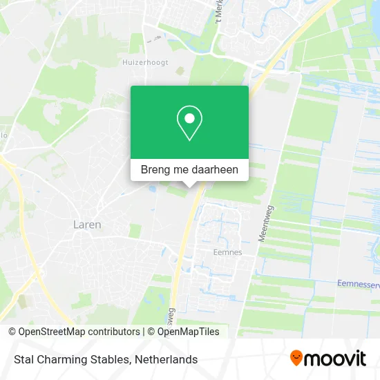 Stal Charming Stables kaart