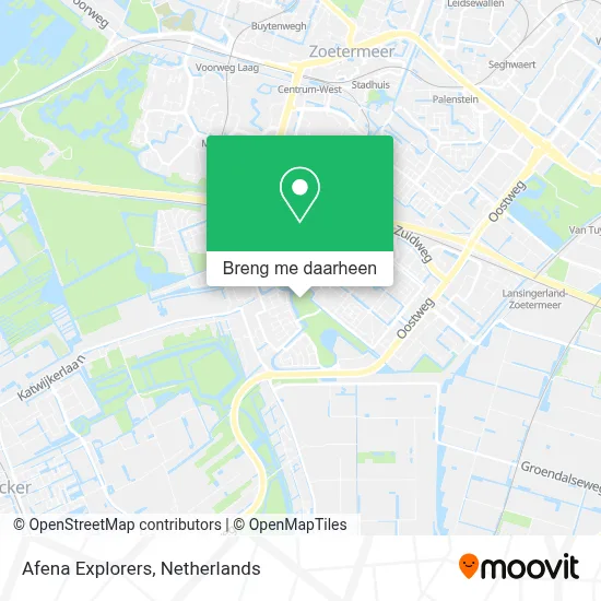 Afena Explorers kaart