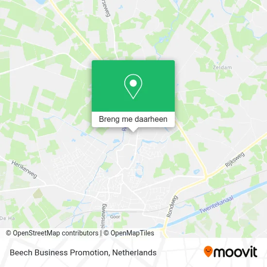 Beech Business Promotion kaart