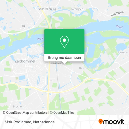 Msk-Podiamed kaart