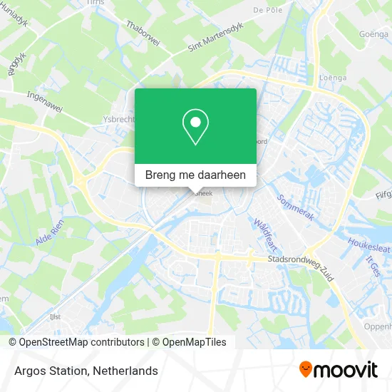 Argos Station kaart
