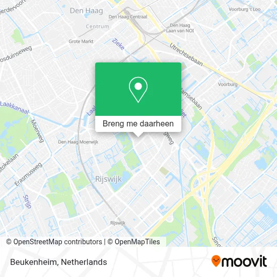 Beukenheim kaart