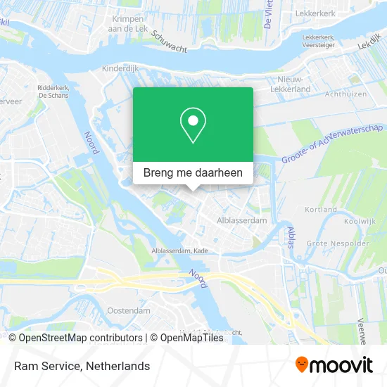 Ram Service kaart