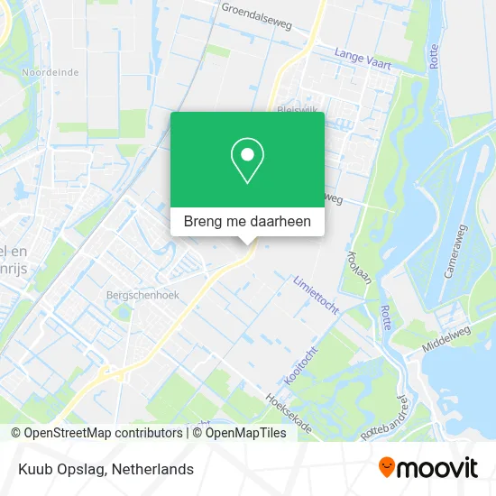 Kuub Opslag kaart