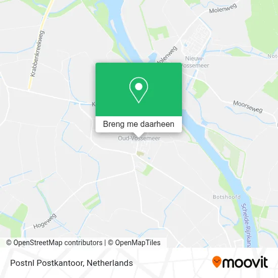 Postnl Postkantoor kaart