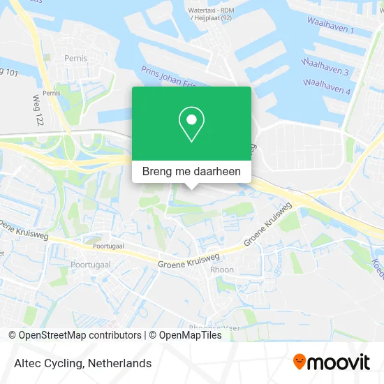 Altec Cycling kaart
