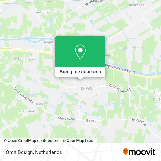 Omit Design kaart